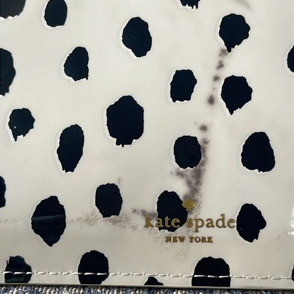 NWTKate Space Polka Dot Pencil Case With Defect ( Color Transfer)